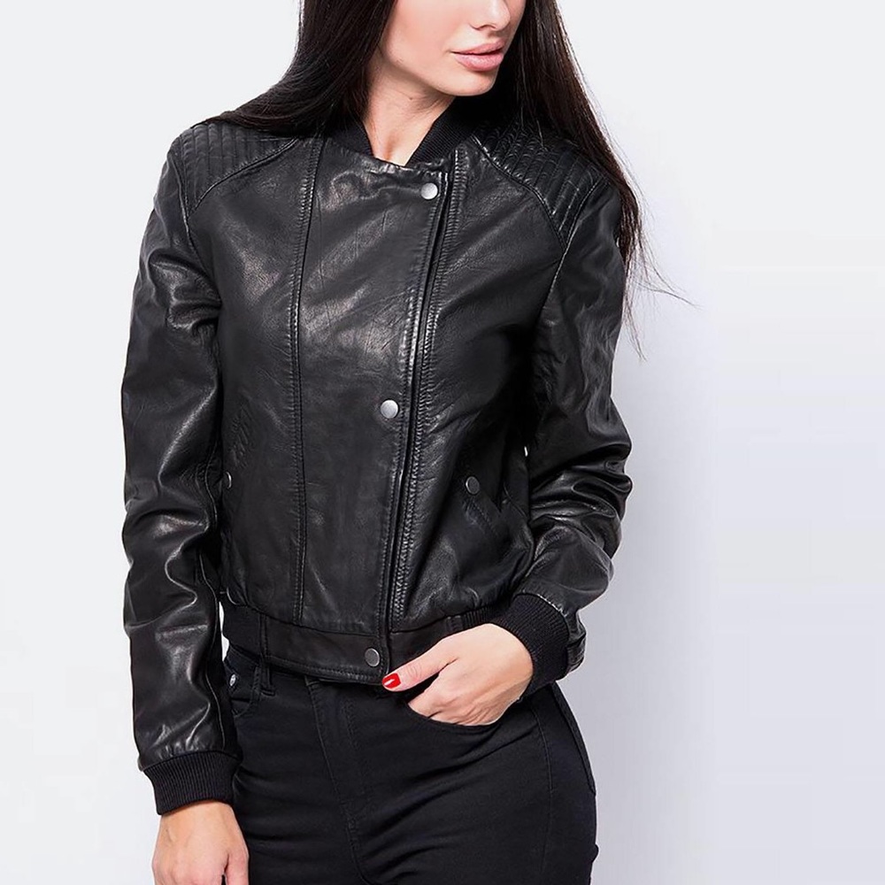 Wrangler genuine leather jacket